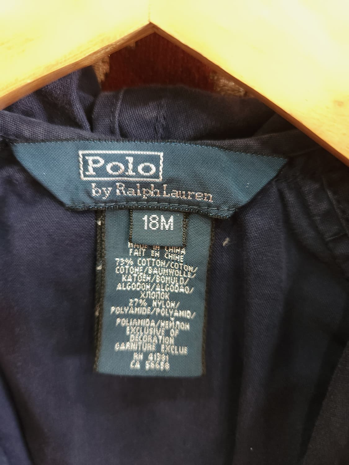 폴로 랄프로렌 빅포니 후드 스윔자켓 18m 키즈

 상품이미지6