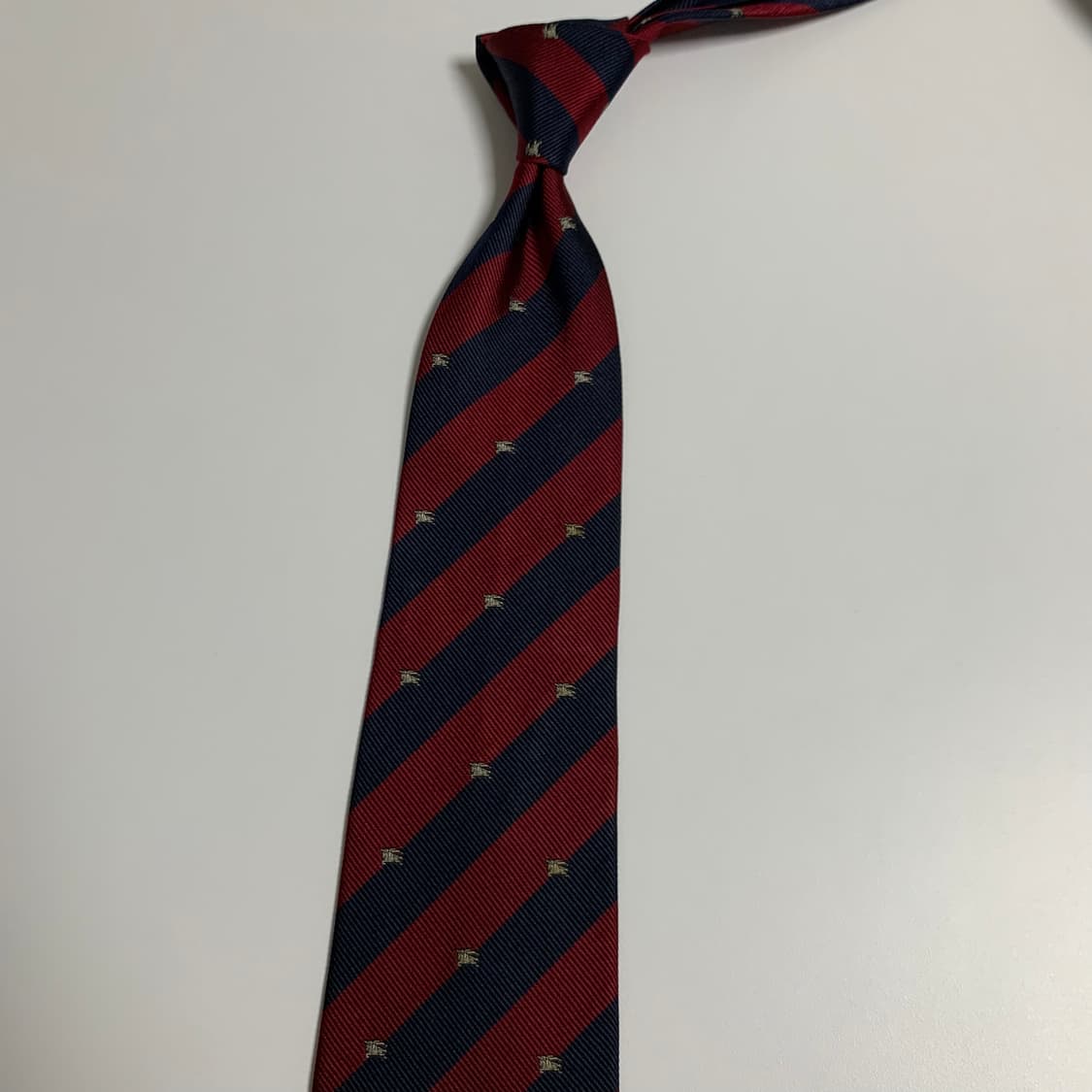 버버리 모노그램 명품넥타이 레지멘탈 클래식디자인 A등급 상품이미지9