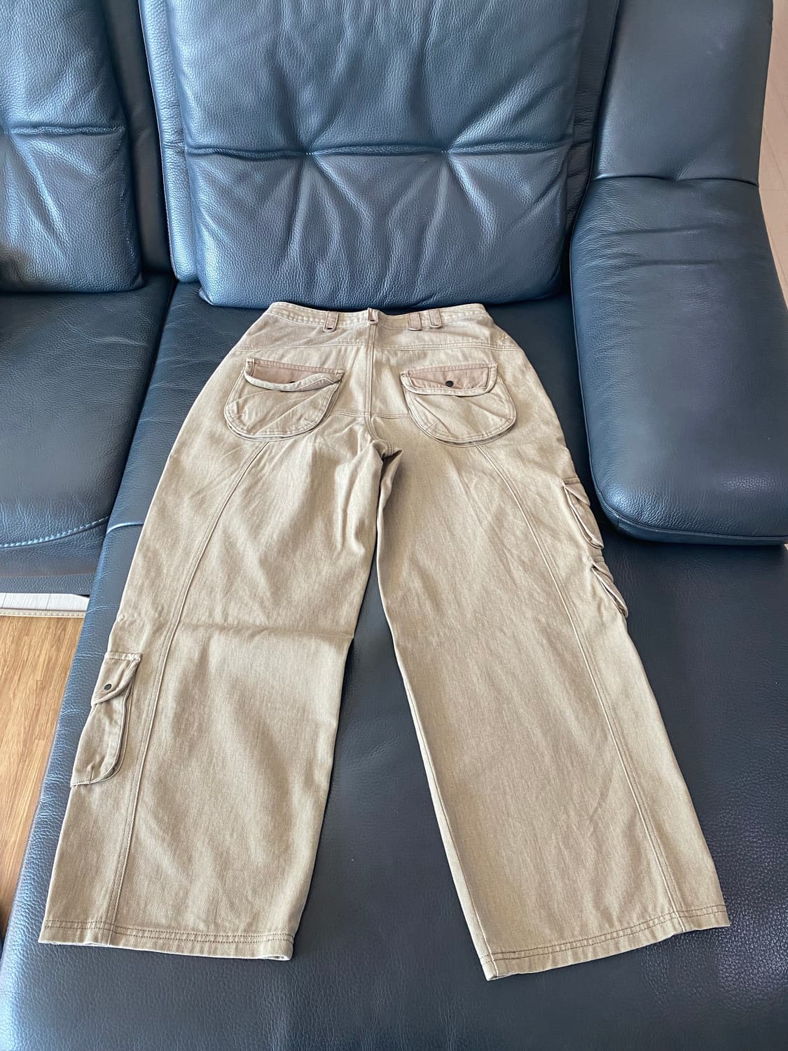 더콜디스트모먼트 멀티카고팬츠 베이지 L 상품이미지4