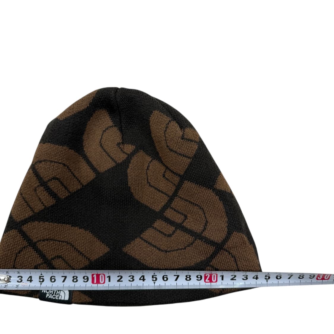 노스페이스 빈티지 브라운 아크릴 비니 모자 상품이미지5