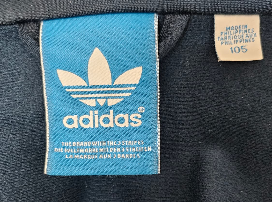 (105~110)XL☆초대장급☆아디다스 파이어버드[네이비옐로우]트랙탑져지 상품이미지2