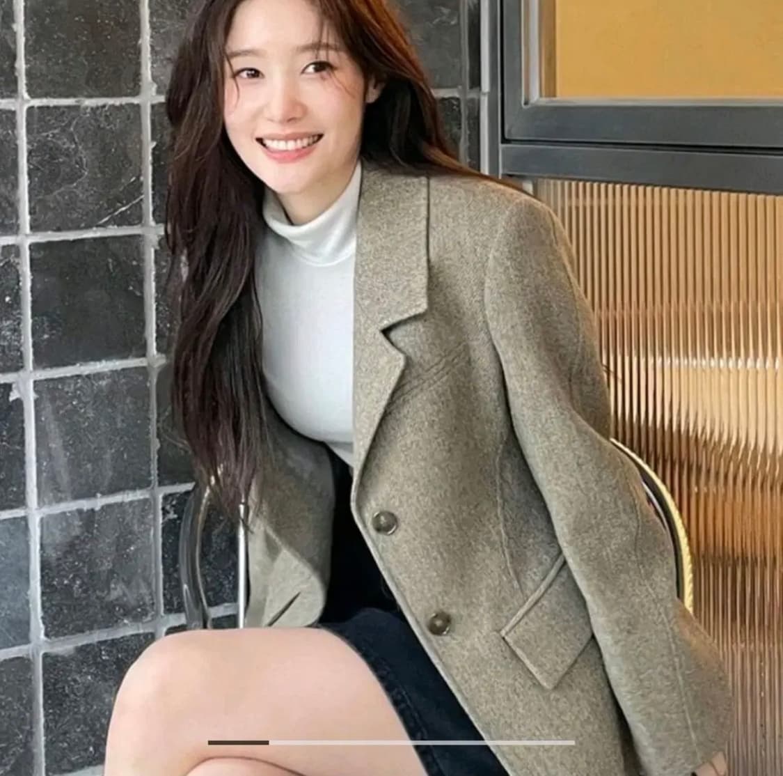 온앤온 벌룬자켓 S (새상품)  상품이미지1