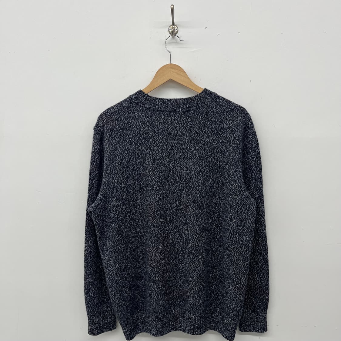 바버 그레이 니트 스웨터 남 xl 상품이미지4