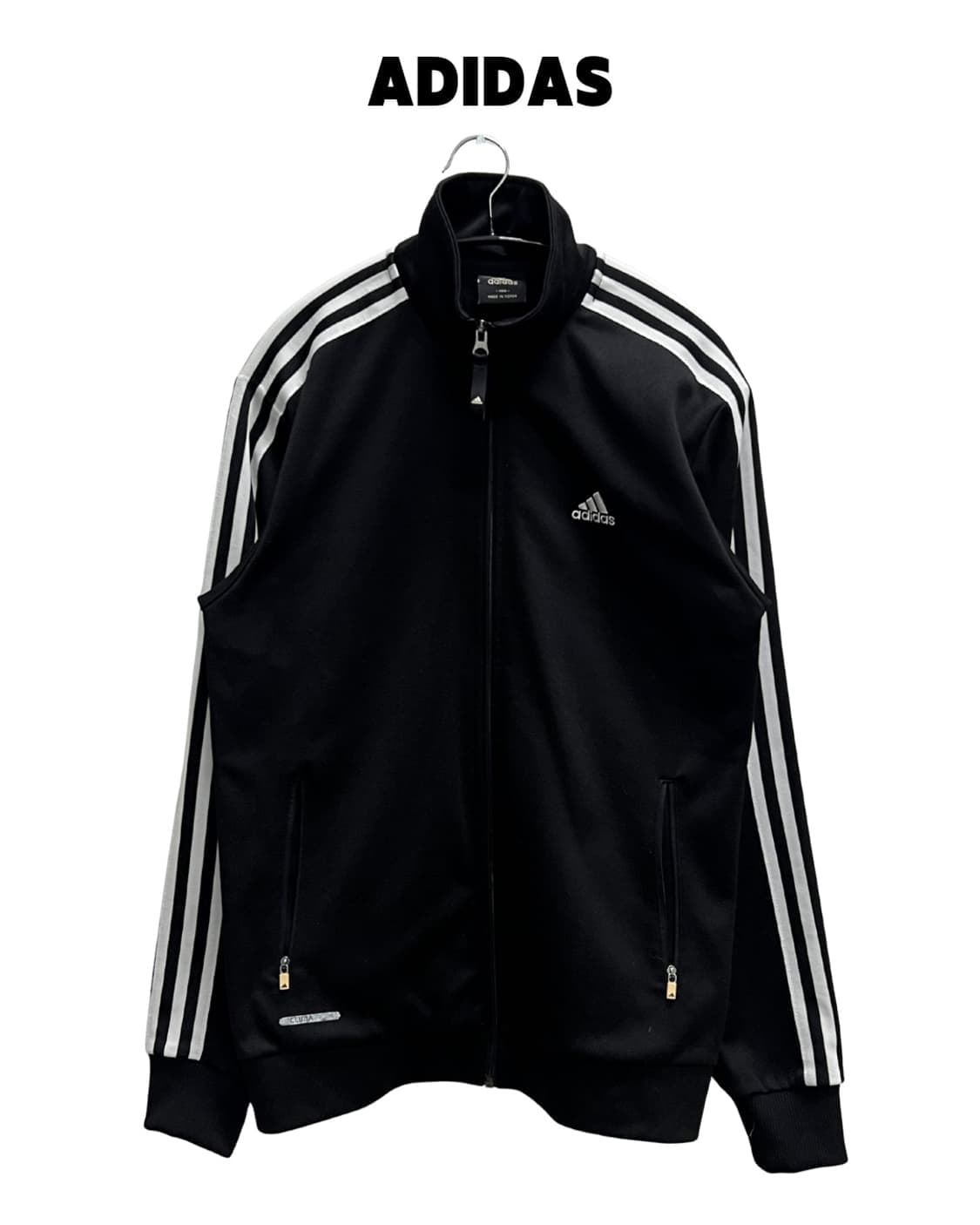 (100) 아디다스 삼선 트랙탑 져지 블랙 상품이미지1