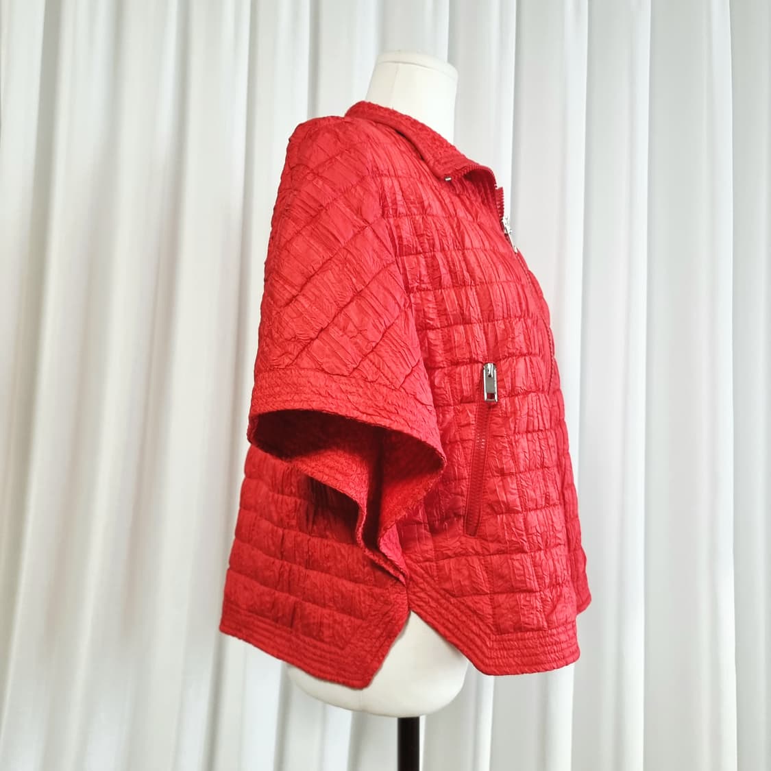 에르마노 설비노 퀼팅 점퍼 숏 자켓 (5566/38) 상태최상/컬렉션피스 상품이미지2