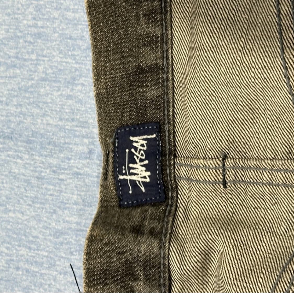 올드 스투시 셀비지 루즈 데님(32) 상품이미지2