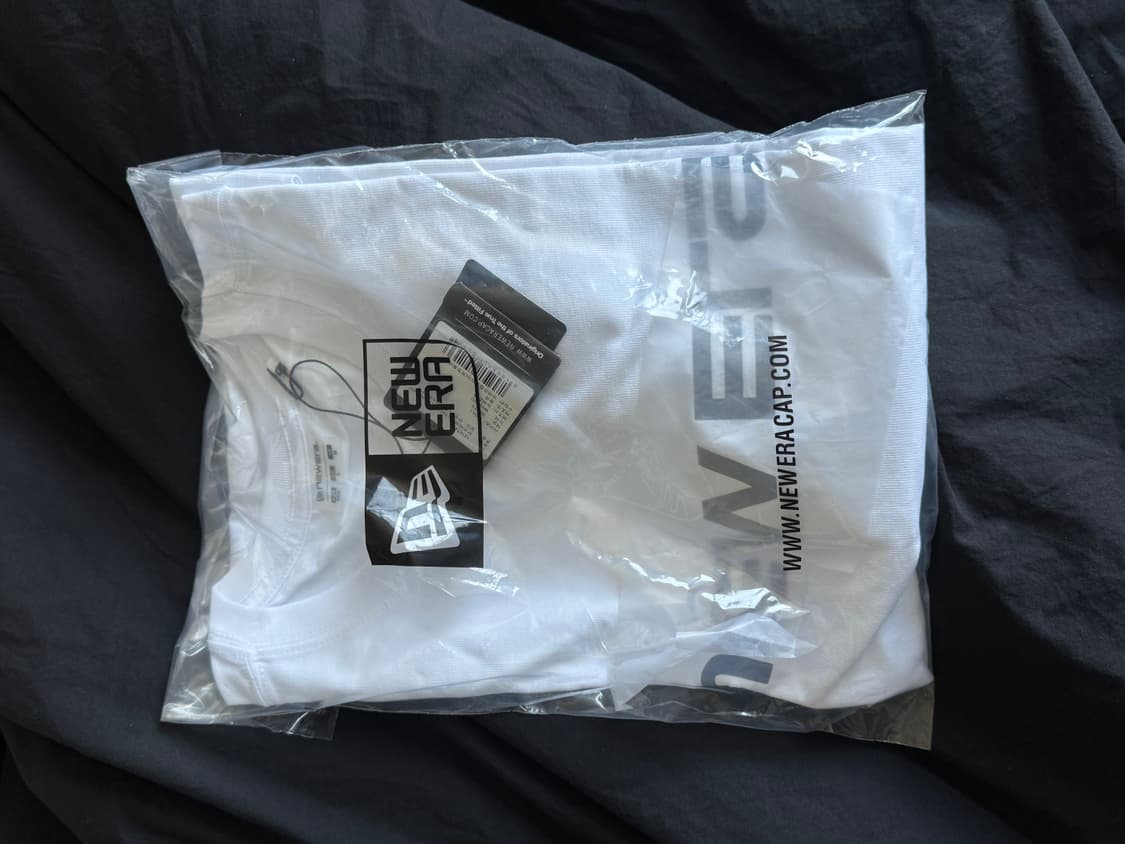 뉴에라 wordmark logo basic T-shirt 상품이미지2