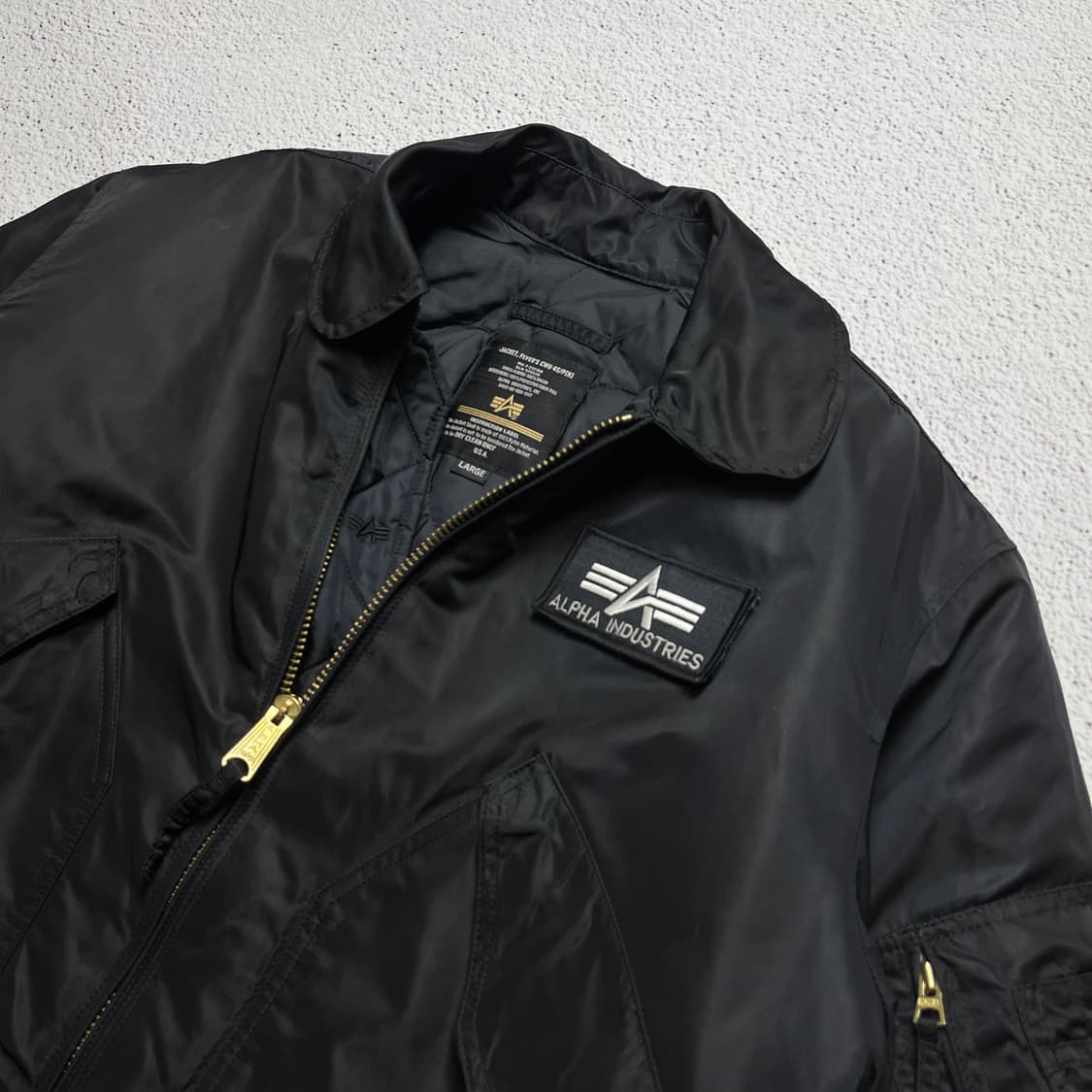 Alpha Industries CWU 45/P Flight Jacket 상품이미지3