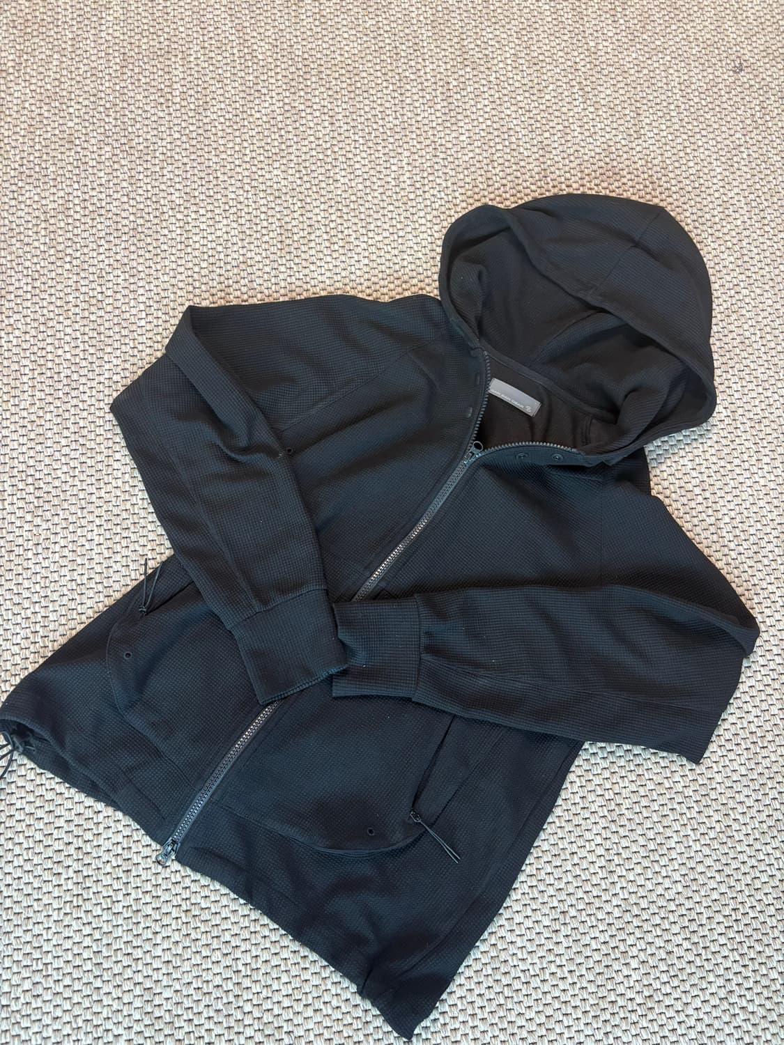 산산기어 서킷 집업 후디 블랙 1사이즈 상품이미지2