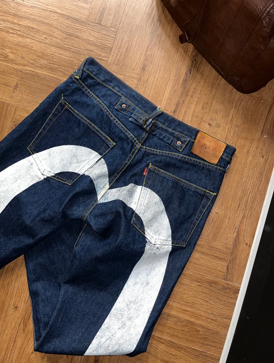 에비수 재팬 빅로고 데님 상품이미지2