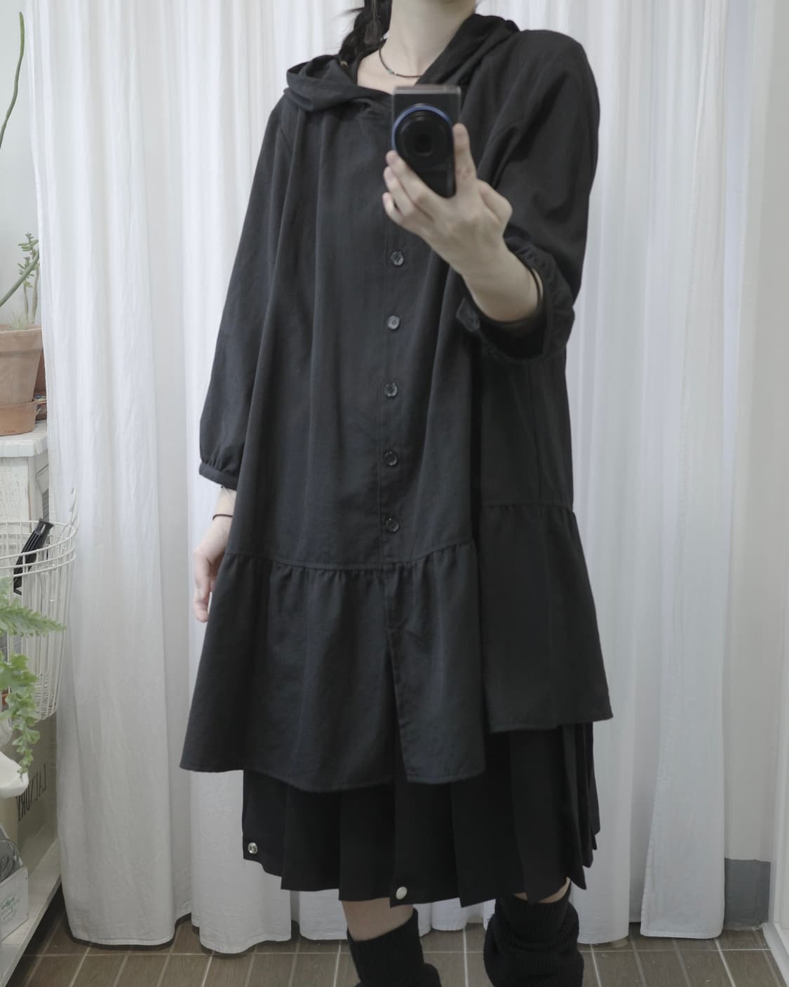 Hooded cancan dress 상품이미지6