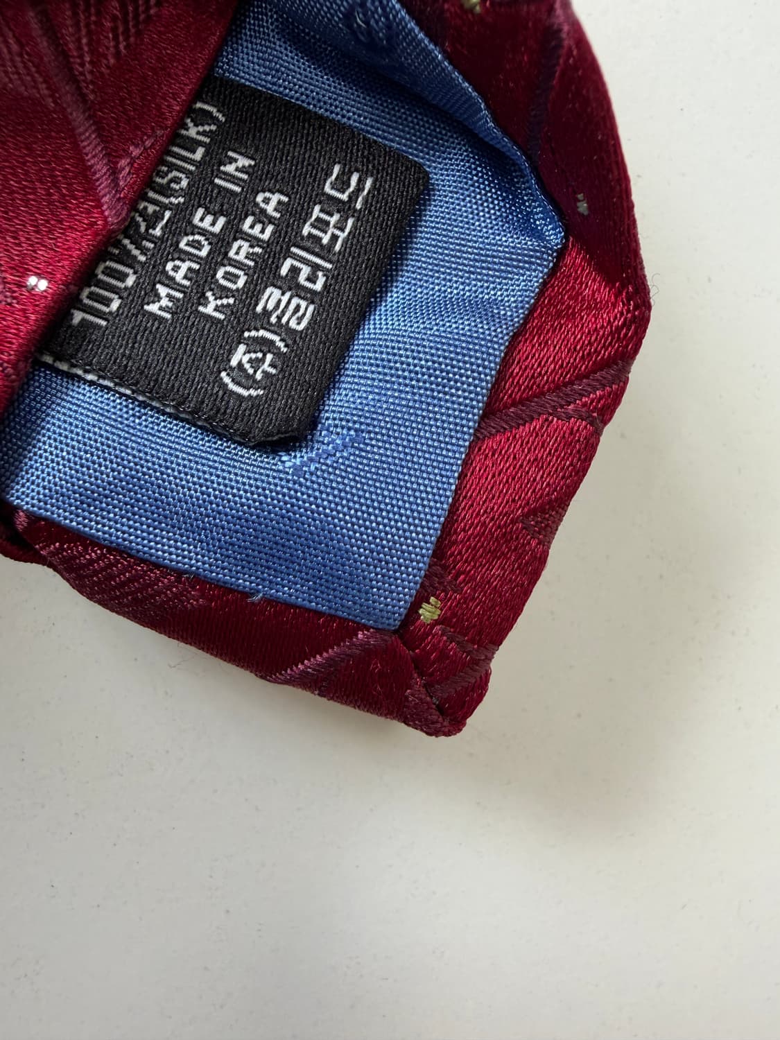 피에르가르뎅(Pierre cardin) 실크 넥타이 9.5cm 상품이미지6