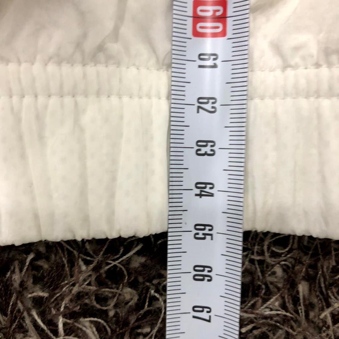  S 나이키 빅스우시 나일론 화이트 바람막이 자켓 상품이미지8