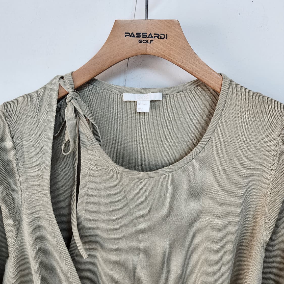 코스 랩 스타일 롱 원피스 상품이미지2