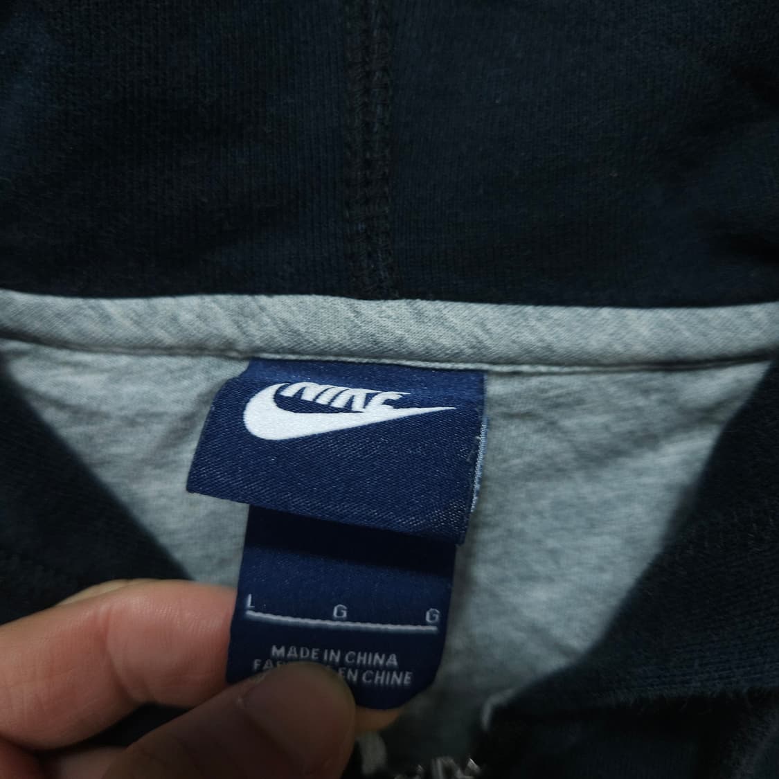 나이키 스우시 후드 집업 L 상품이미지4