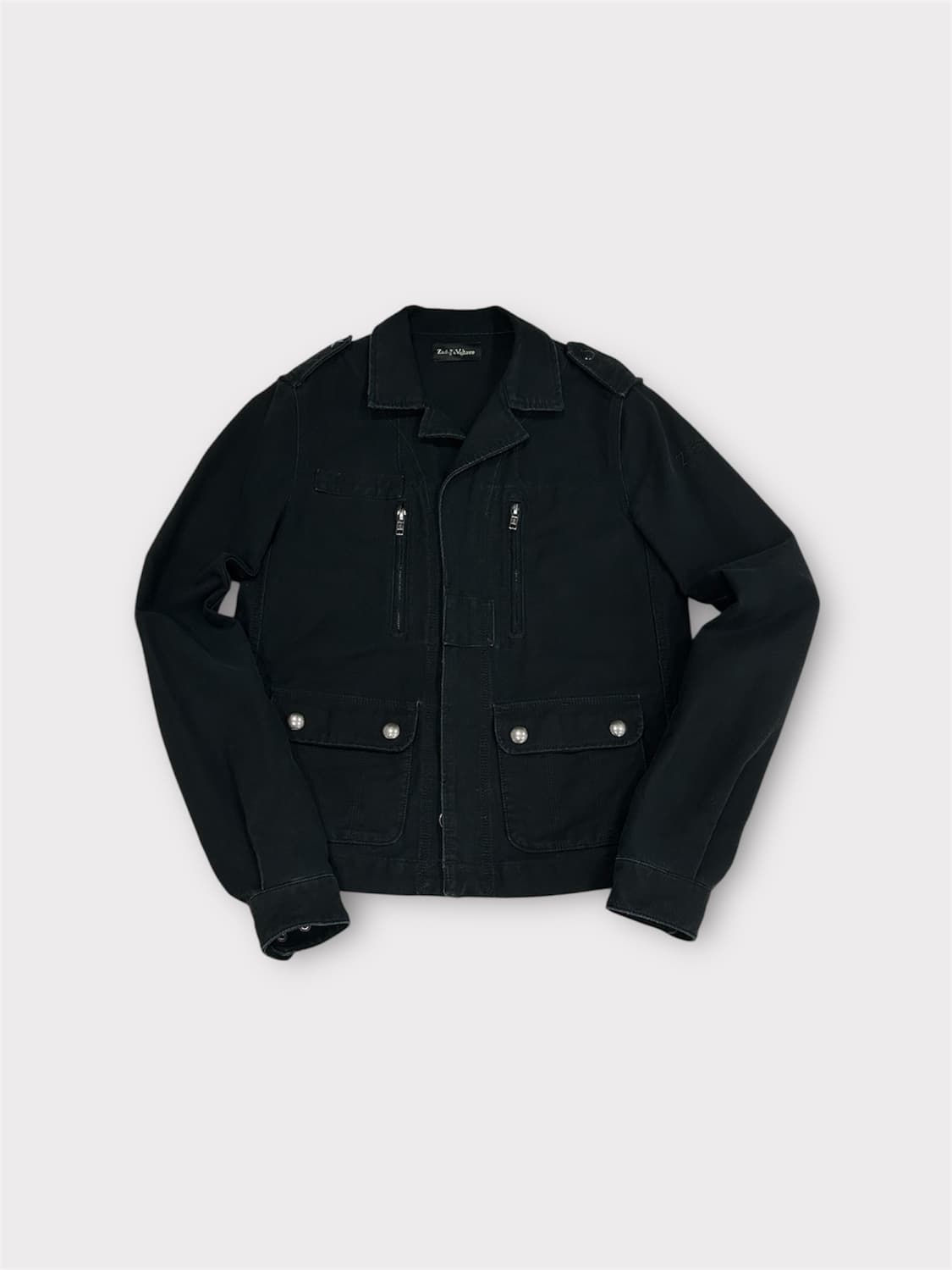 [S] 쟈딕앤볼테르 빈티지 블랙 야상 자켓 여성 S사이즈 상품이미지1