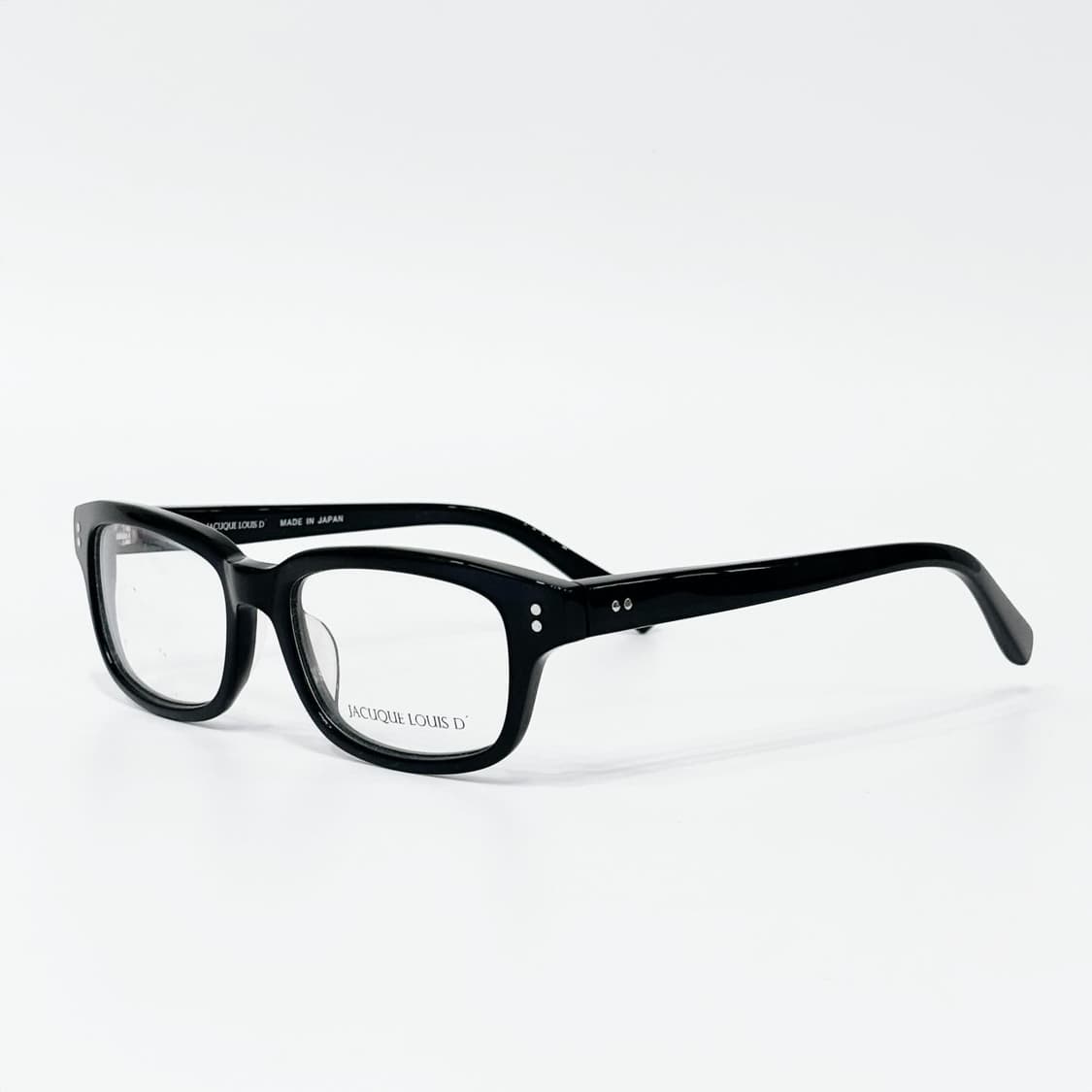 JACUQUE LOUIS D’ 블랙 뿔테 데드스탁 빈티지안경 상품이미지2