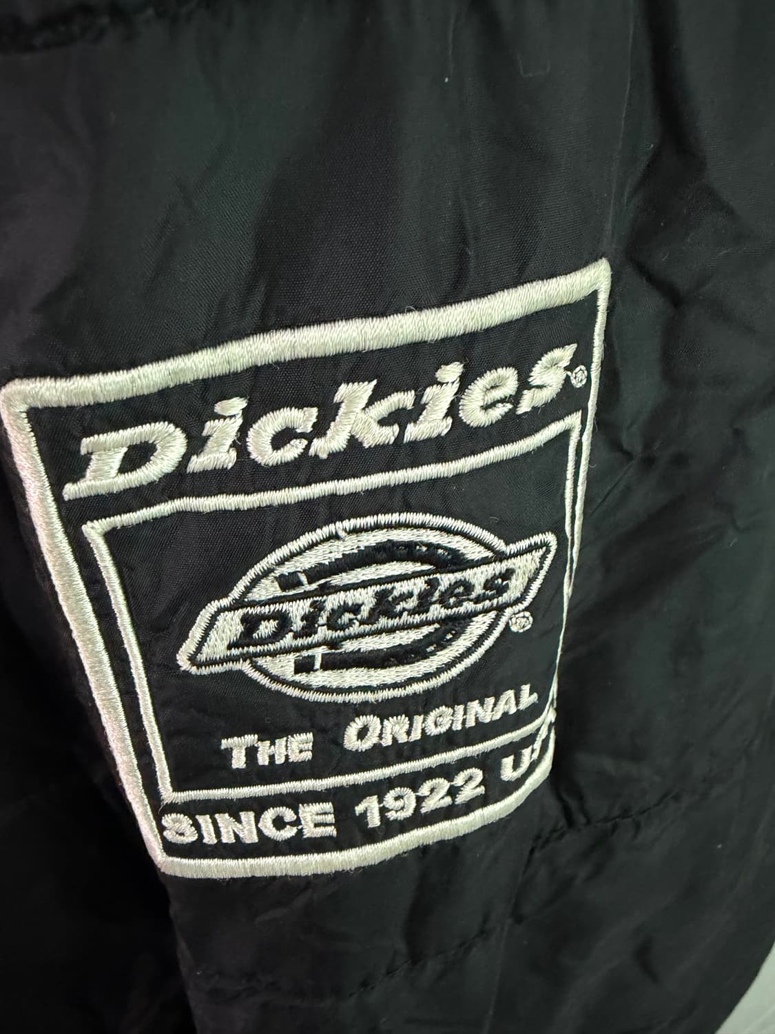 디키즈 블랙 경량패딩 X-LARGE 상품이미지4
