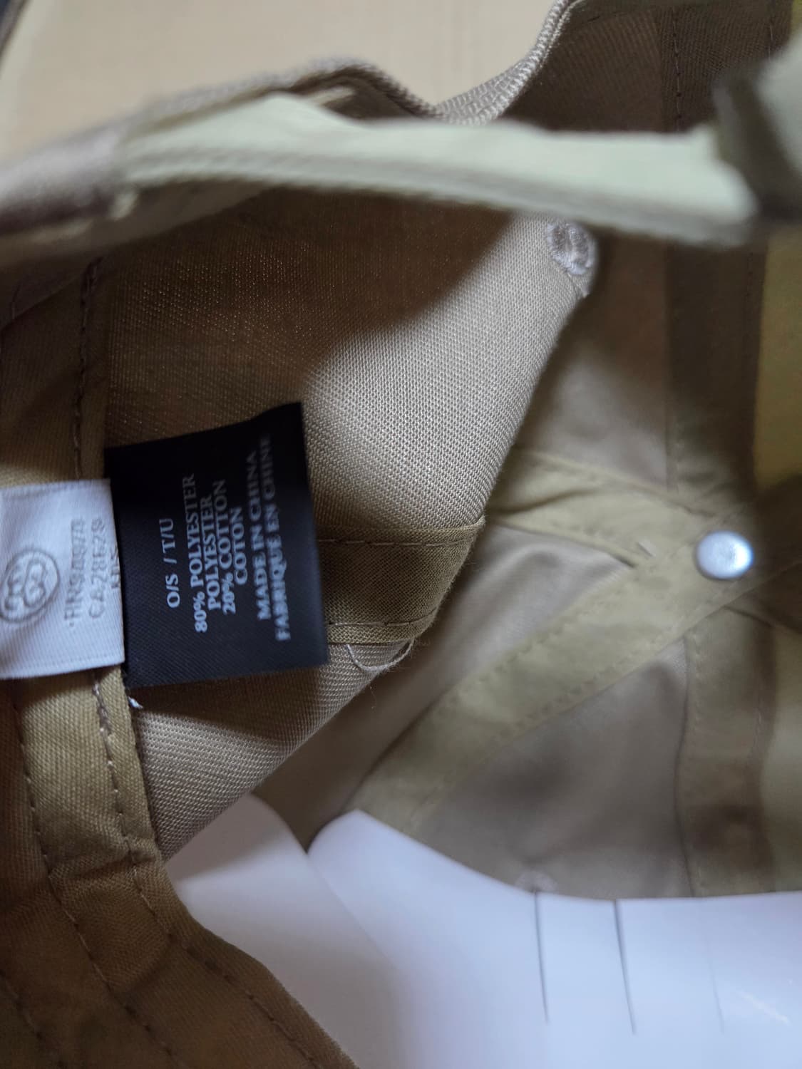 STUSSY TWOTONE LOW PRO CAP // KHAKI

 상품이미지2