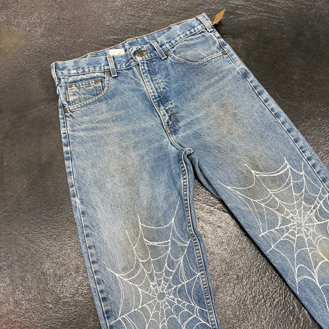 (30)칼하트 커스텀 스파이더 웹데님 상품이미지3