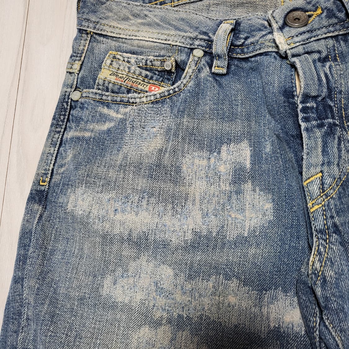 (26) 00s y2k 디젤 청바지 로우라이즈데님 Diesel floy 상품이미지7