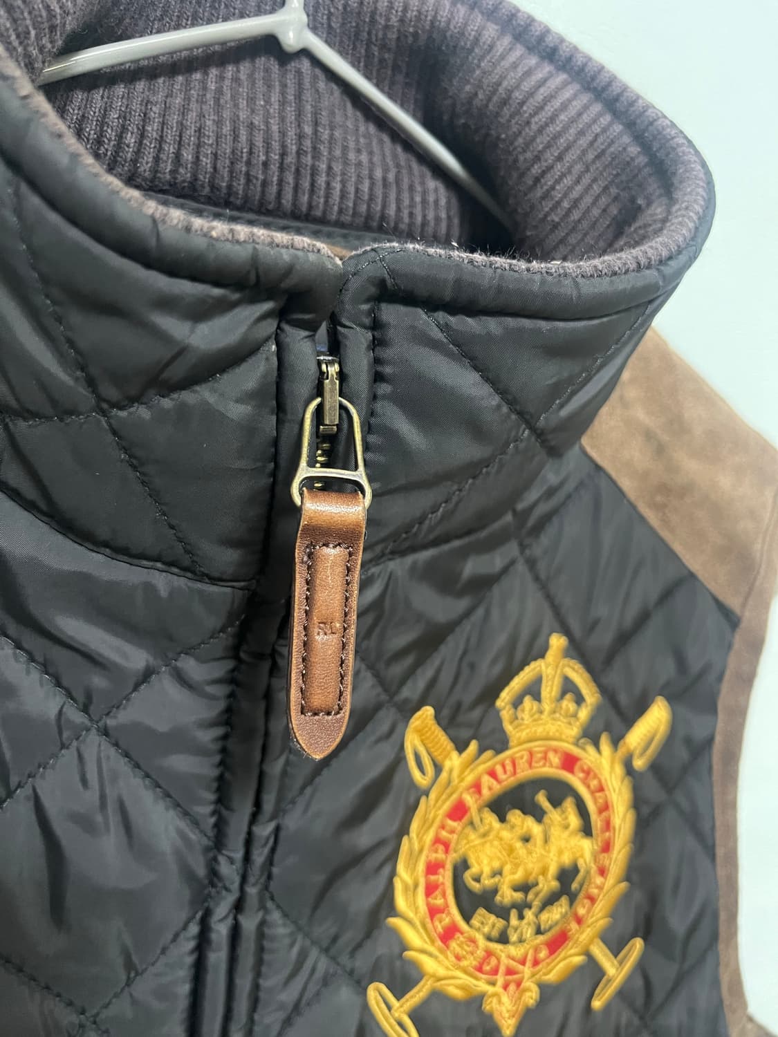 랄프로렌 퀼팅 조끼 블랙 상품이미지5