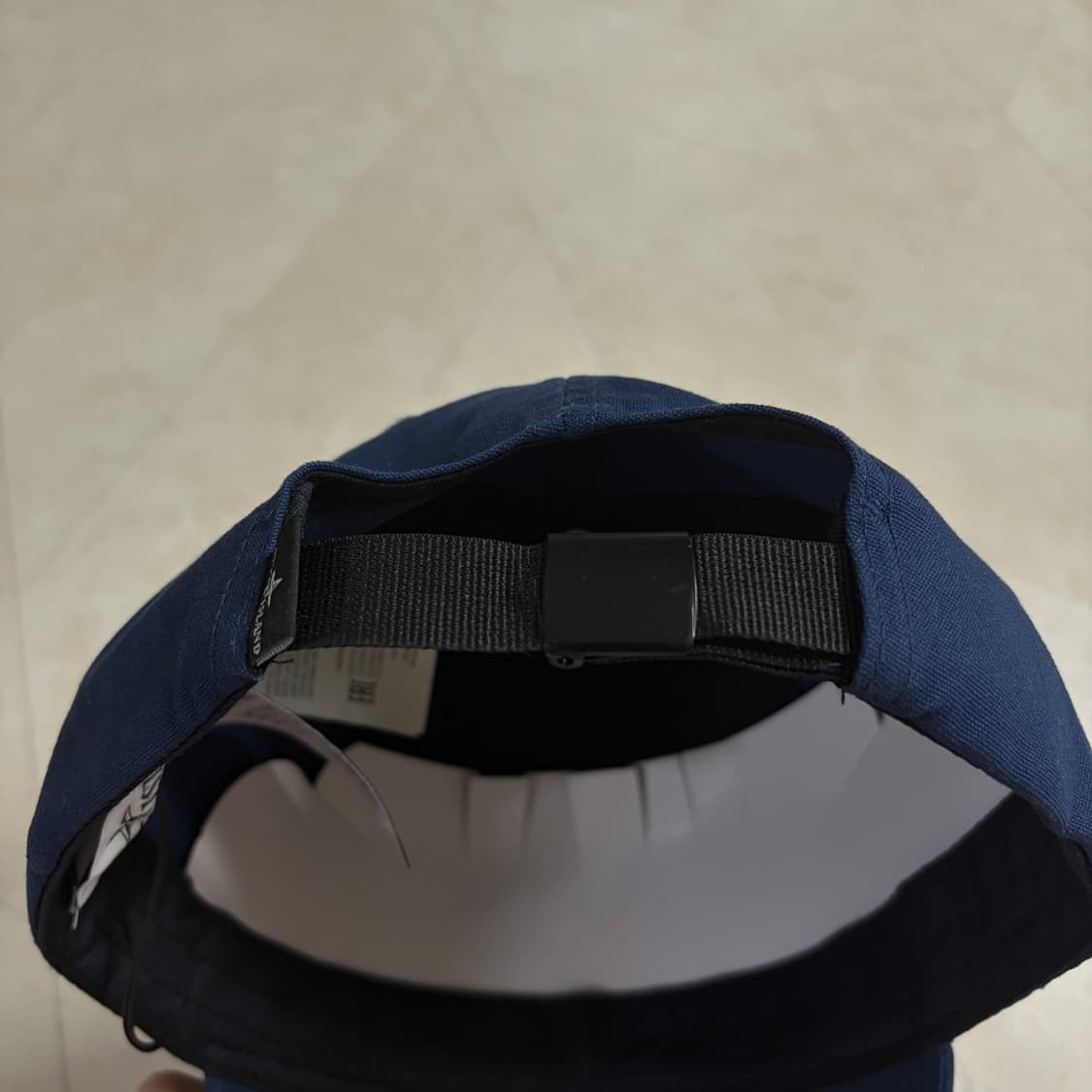 [새상품]스톤아일랜드 자수 로고 볼캡 블루네이비 상품이미지2