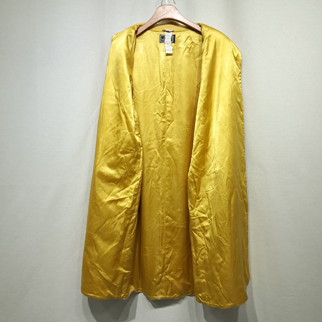 CN890W M 베르사체 꾸뛰르 울 캐시미어 롱코트 상품이미지4