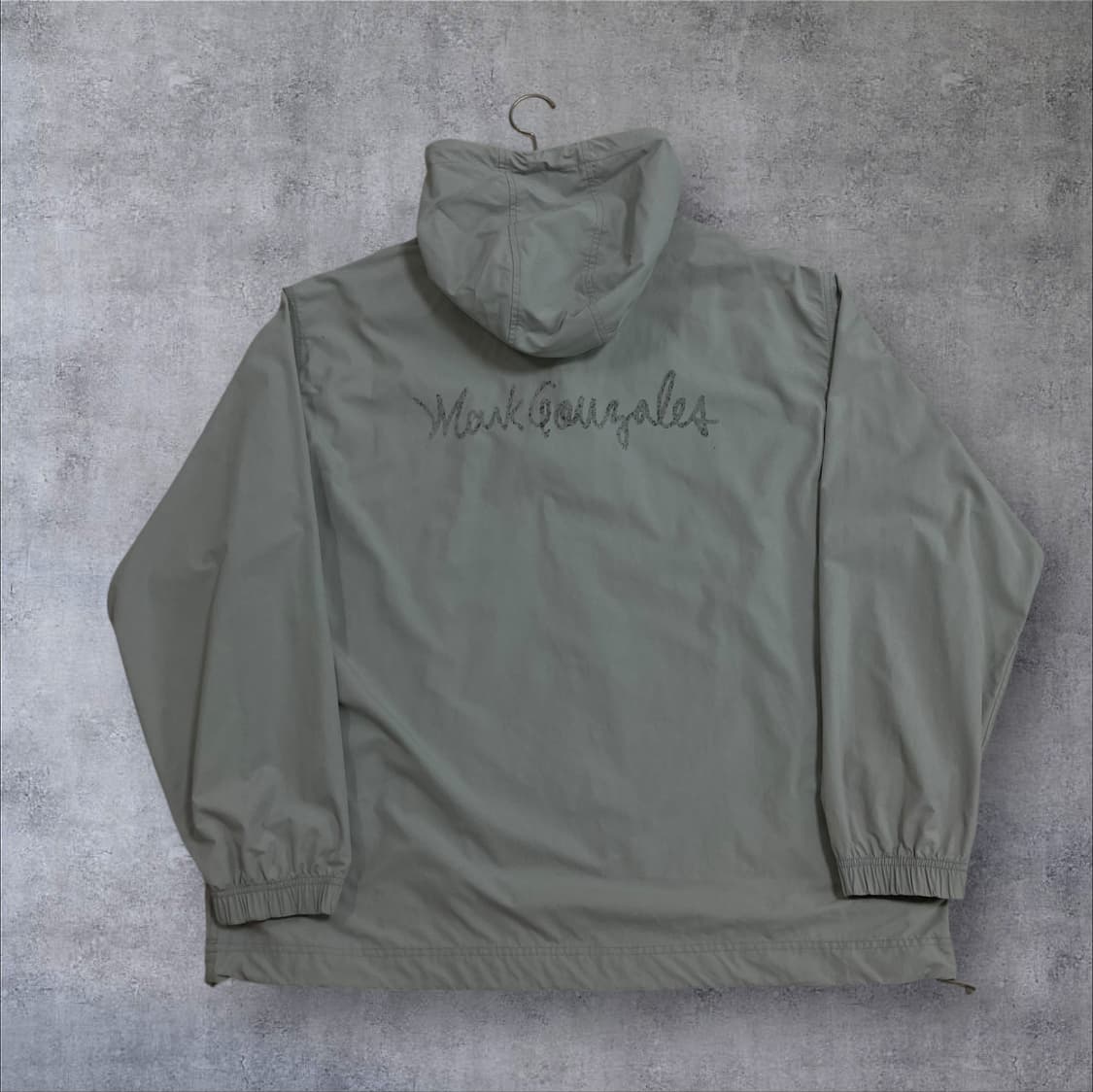 마크곤잘레스 스몰 로고 그레이 아노락 바람막이 상품이미지2