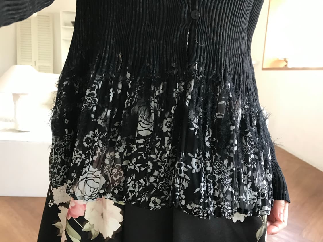 vintage pleats blouse 상품이미지9