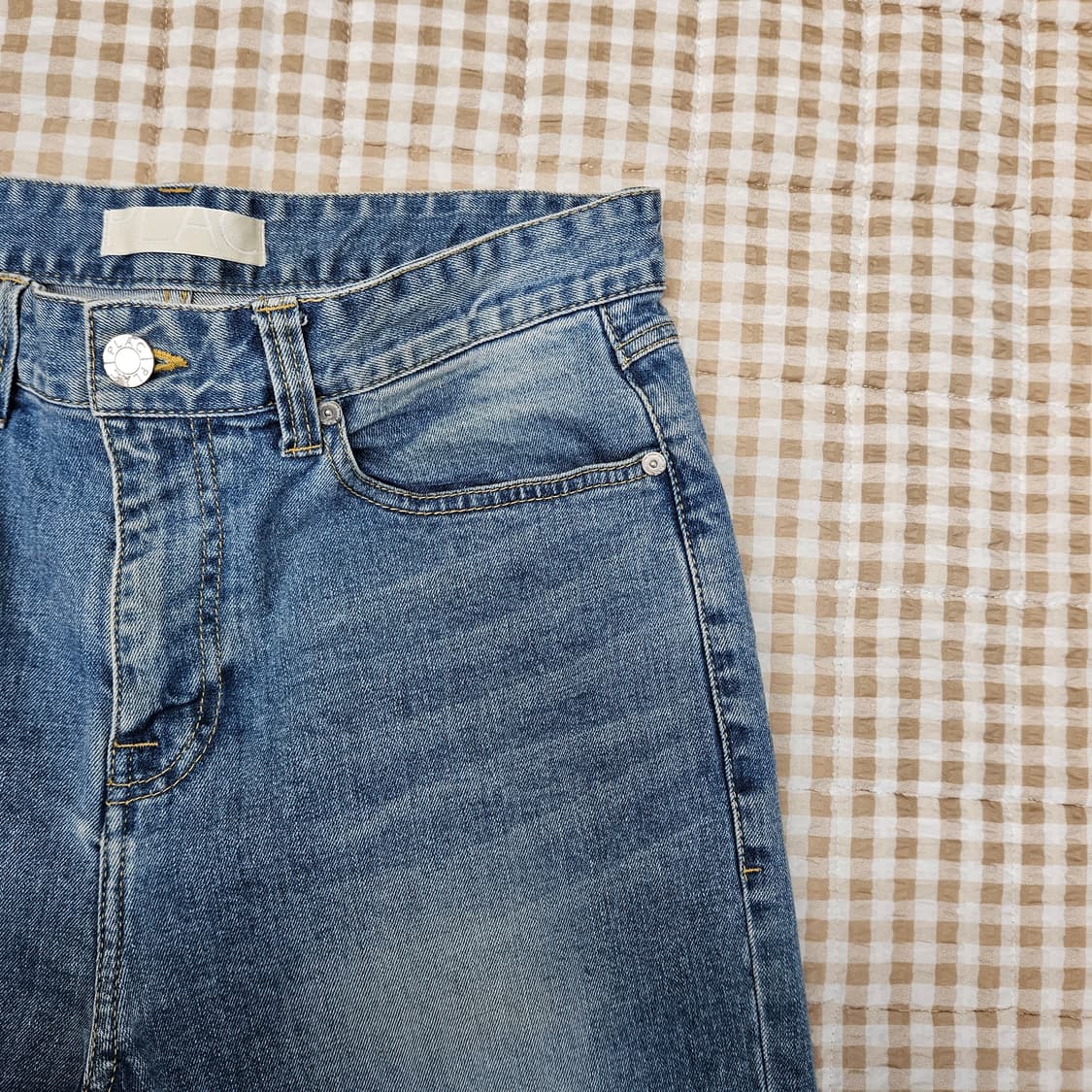 플랙 스판 데님 청바지 남자33 상품이미지3