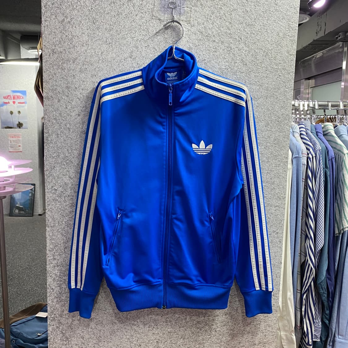아디다스 파이어버드 블루 트랙탑 져지 자켓B4572 상품이미지2