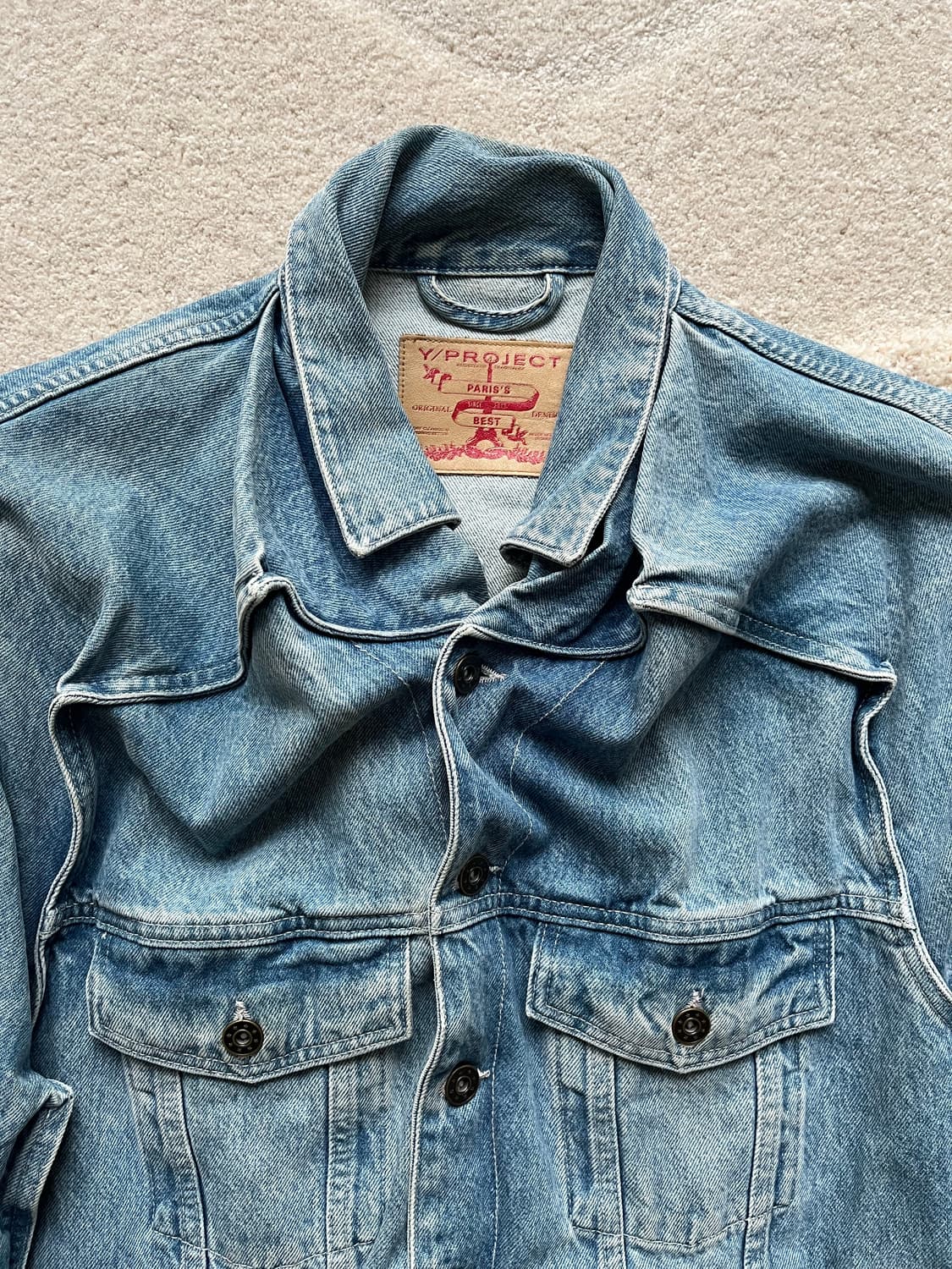 와이프로젝트 와이어 데님 자켓 (105) 상품이미지3