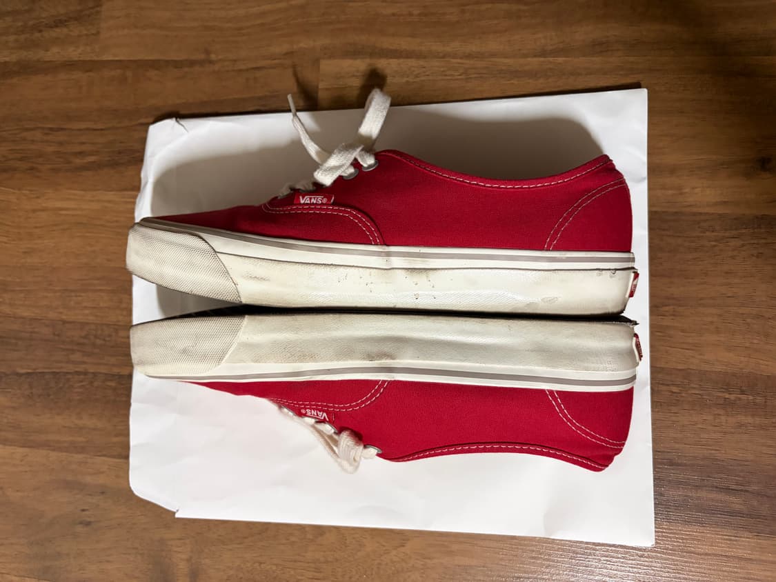 반스 어센틱 레이싱 레드 상품이미지3