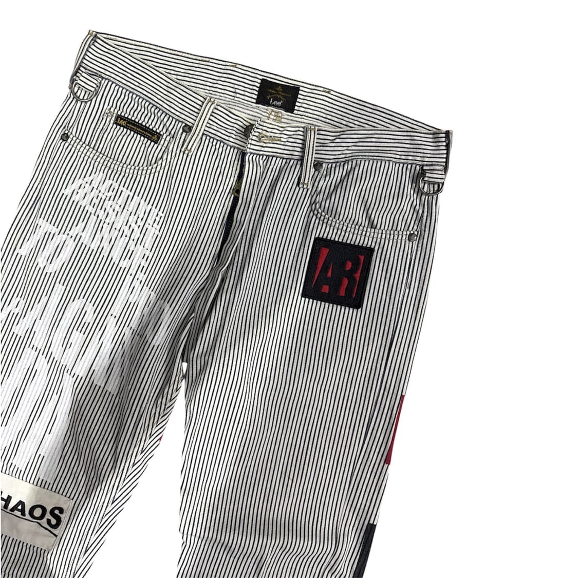 Vivienne westwood patchwork stripe denim 상품이미지1