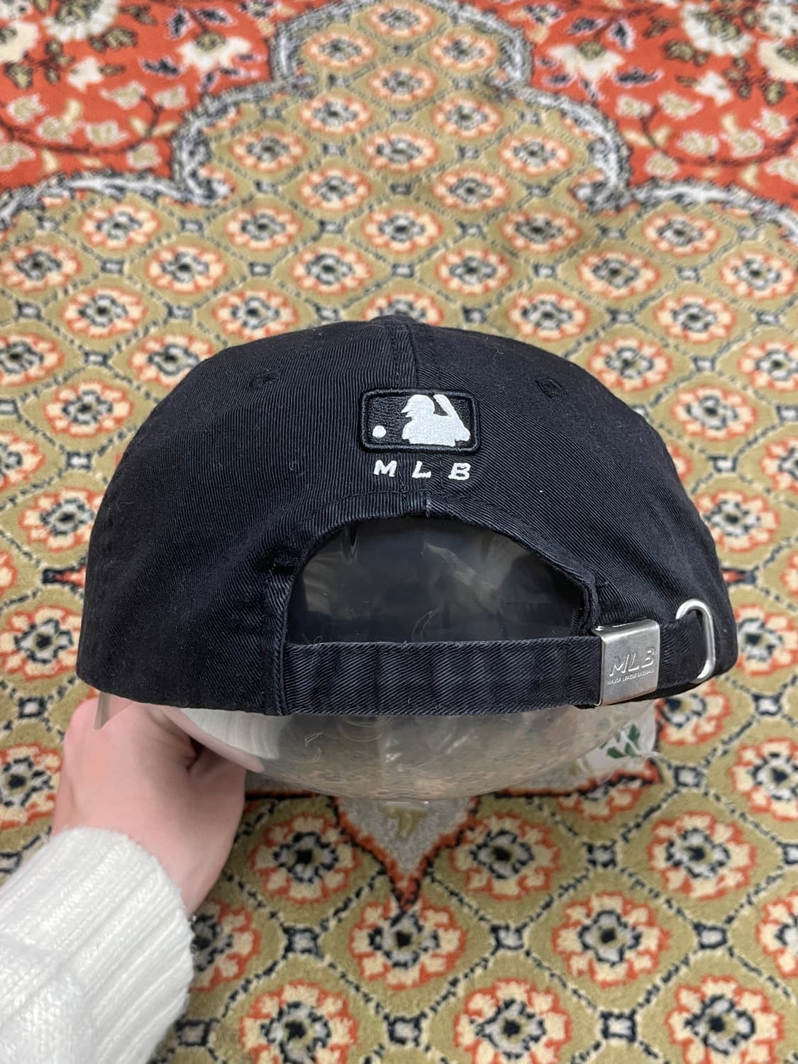 [OS] MLB 뉴욕 양키스 로고 볼캡 블랙 상품이미지2