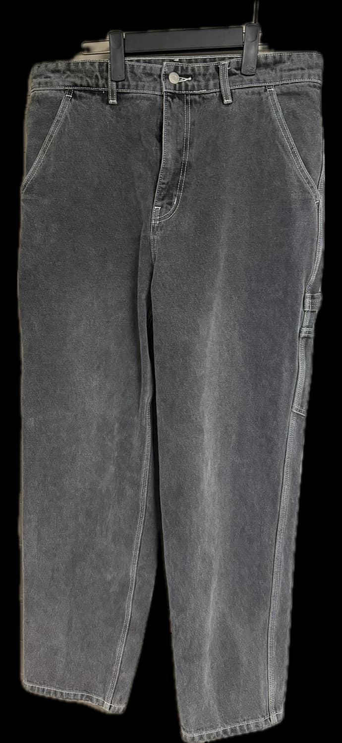 LOOSE FIT CARPENTER PANTS_BLACK DENIM L 상품이미지2