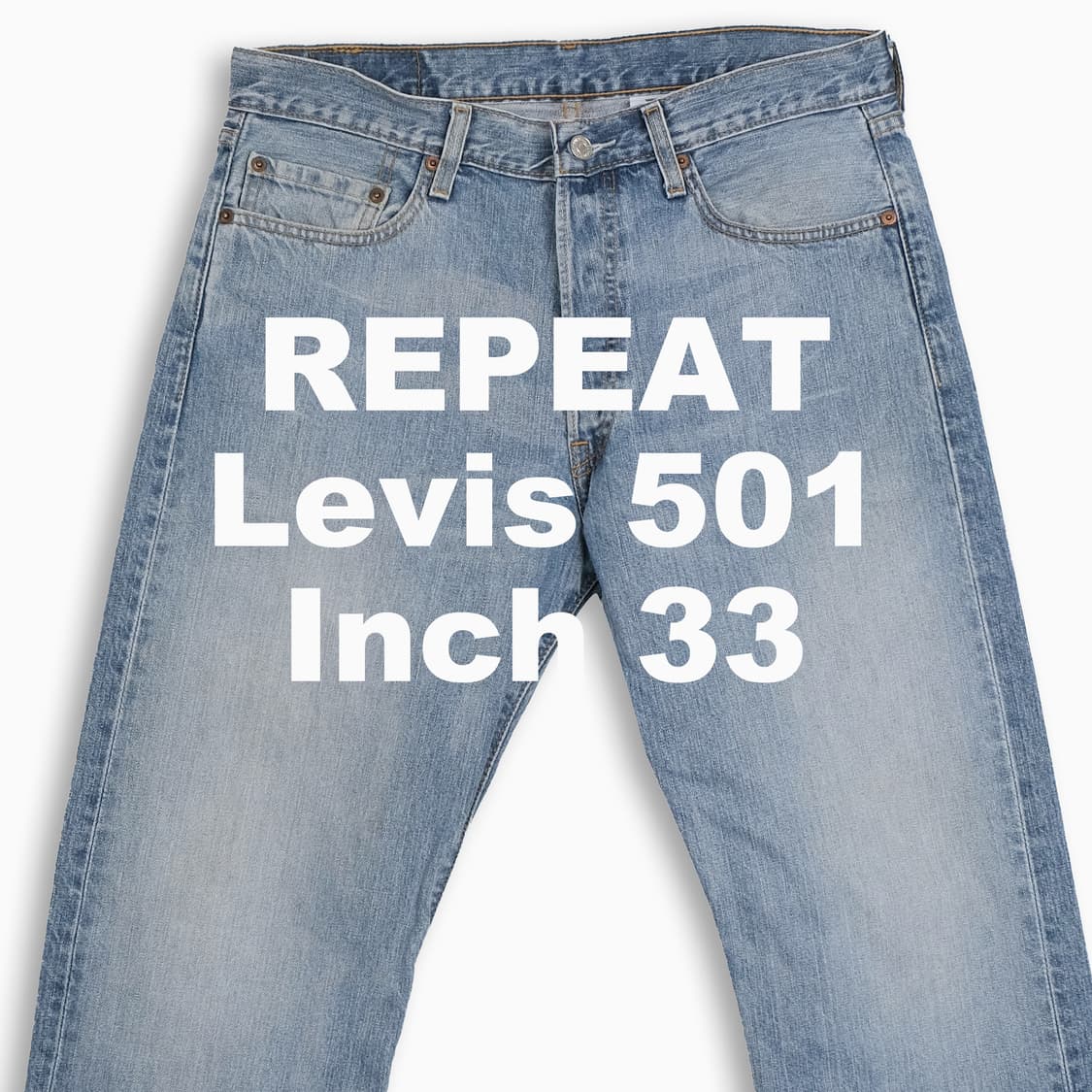 빈티지 리바이스 501 연청 33 인치 LV50134611 상품이미지1