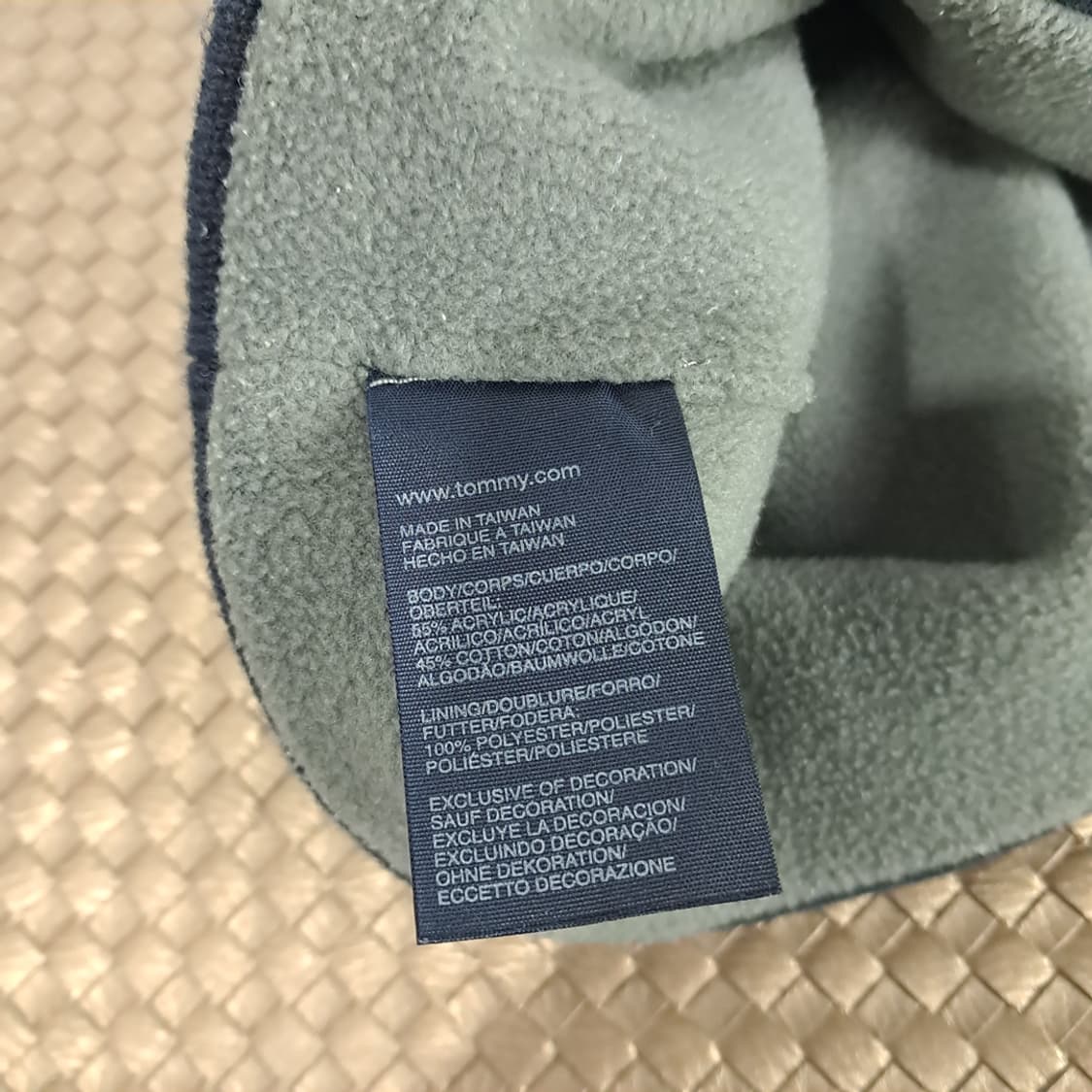 타미힐피거 00s 대만판 스트라이프 니트 비니 P2020 상품이미지8