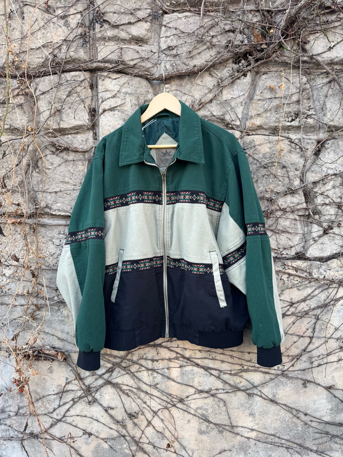 Canyon guide 빈티지 아즈텍 패턴 산타페 워크 자켓 xl 상품이미지1