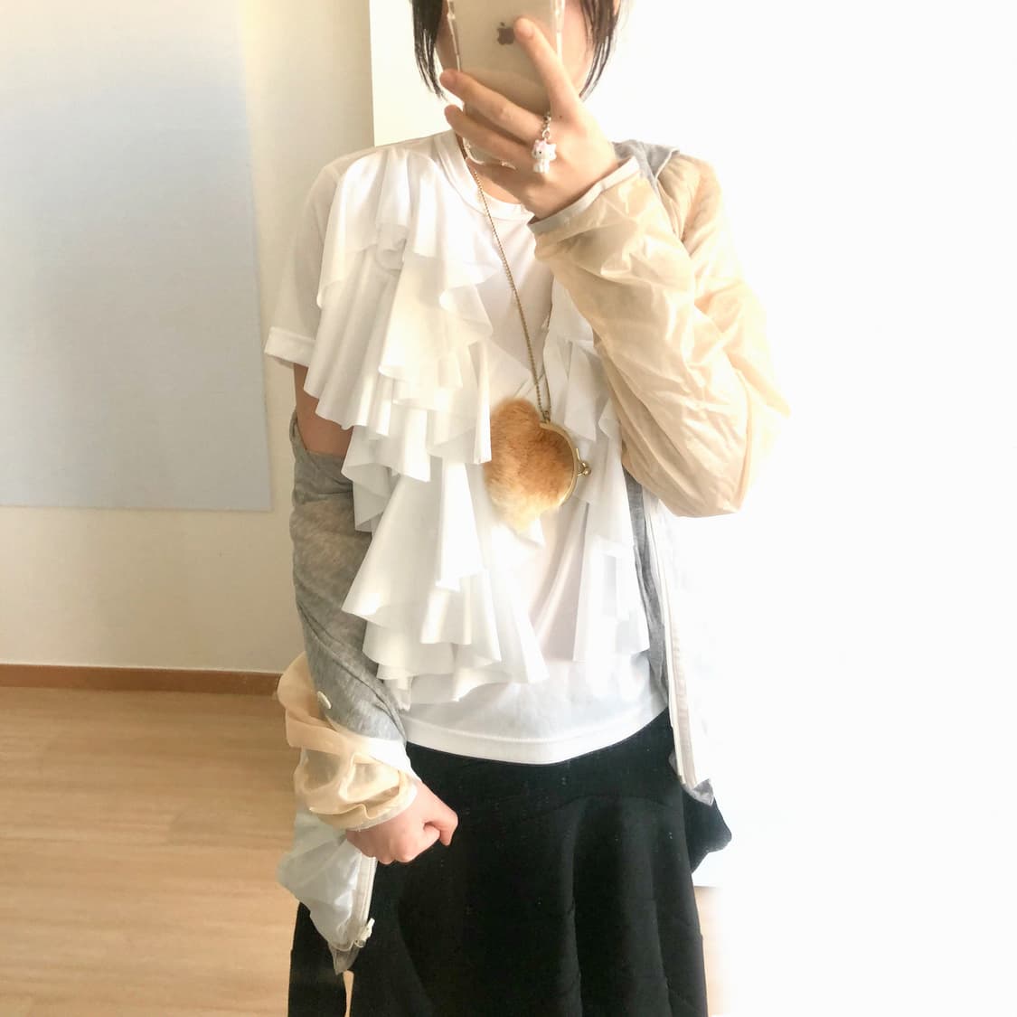 꼼데가르송 러플 티셔츠 2022 상품이미지6