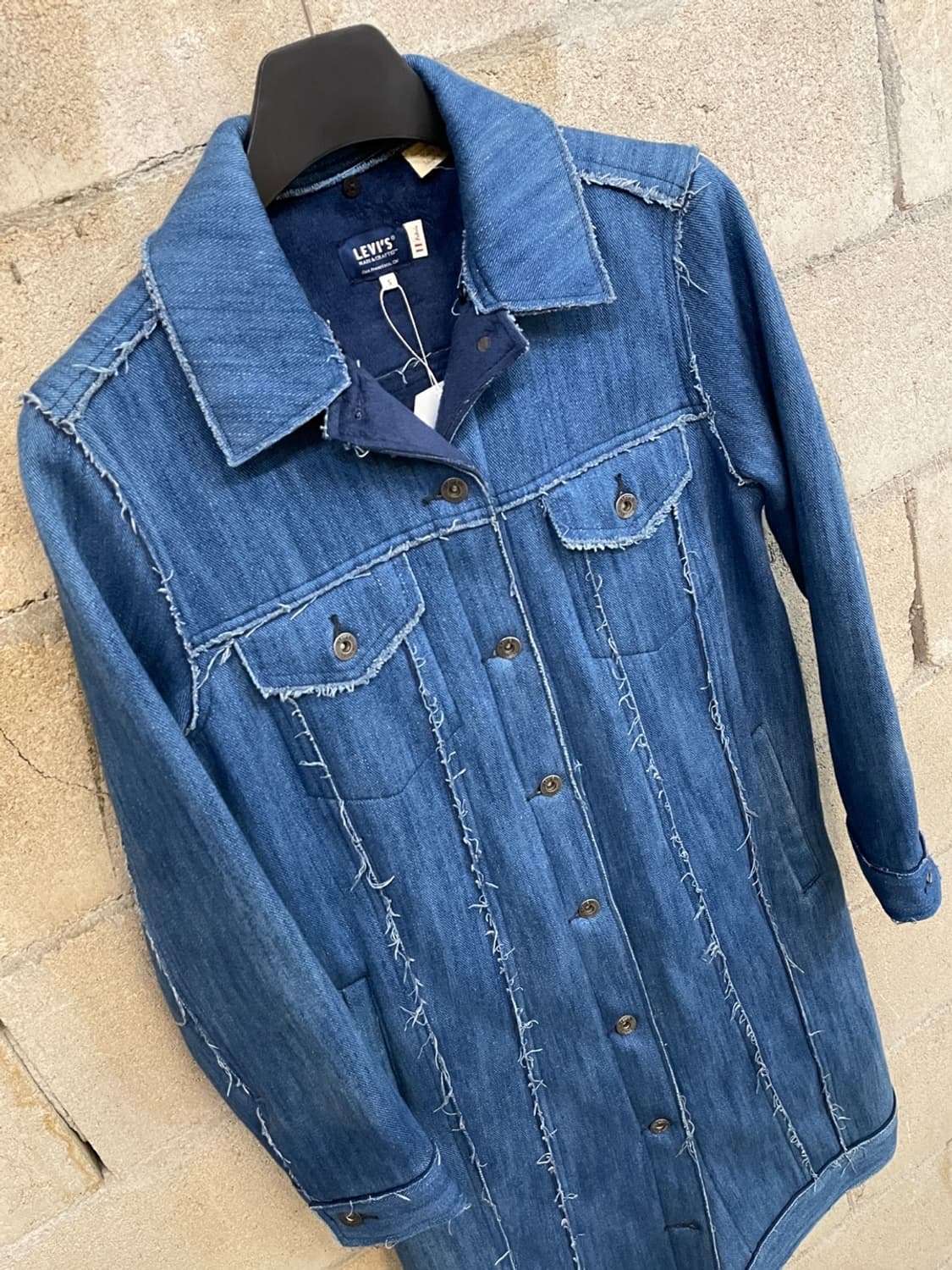 리바이스 메이드 앤 크래프티드 데님 트러커 트렌치 코트 상품이미지3