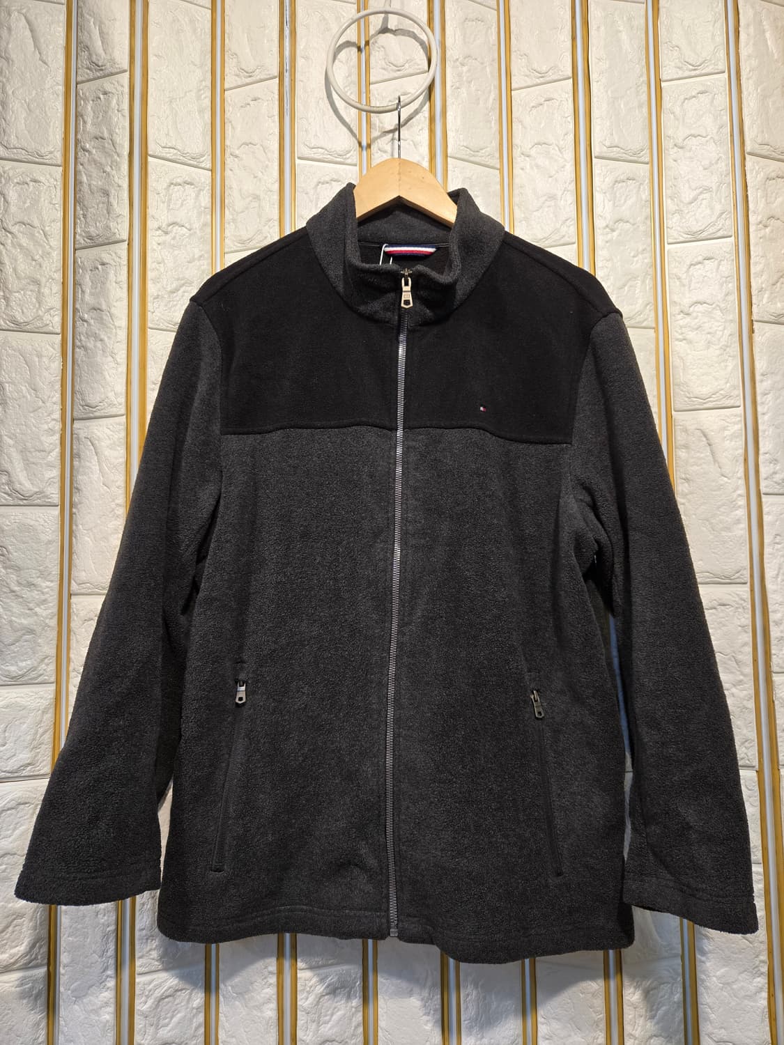 타미힐피거 남성 후리스 집업 자켓 L 상품이미지1