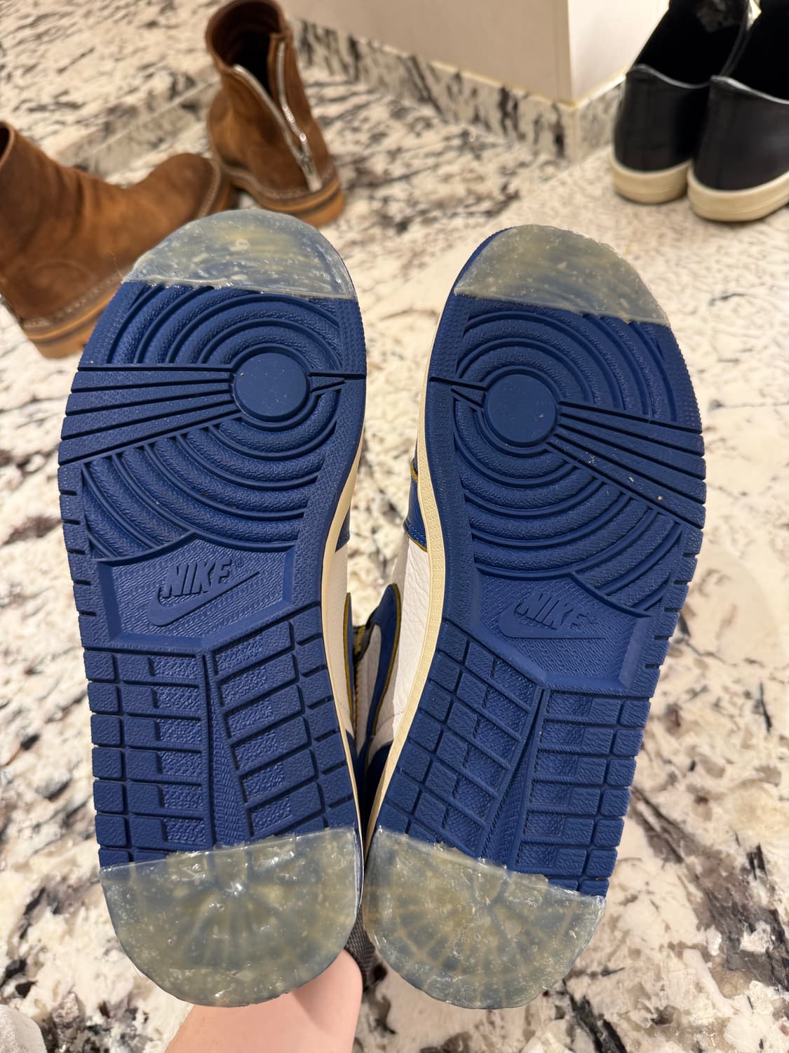 나이키 조던 1 x 유니온 레트로 하이 블루토 상품이미지2