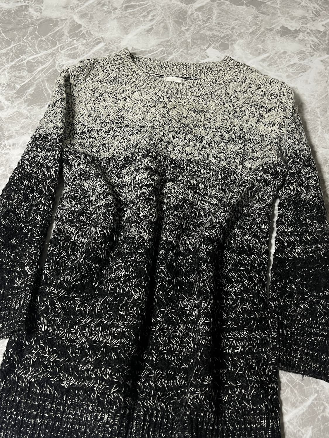 (Unknown)gradation loose knit 상품이미지2