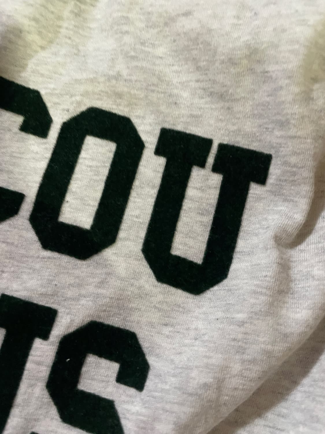 아미  그린 패치 COUCOU PARIS 그레이 반팔티 L 상품이미지6