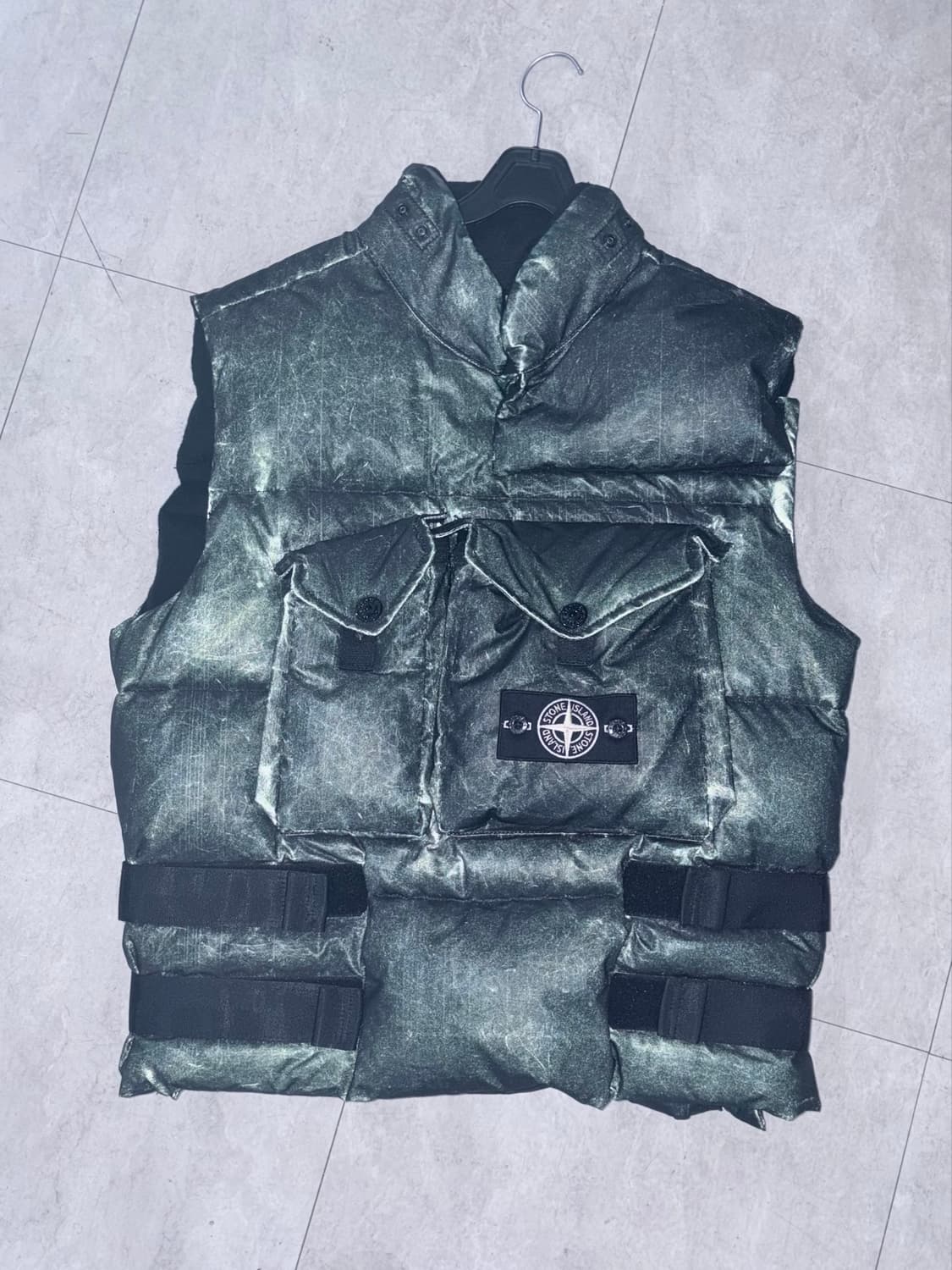 스톤아일랜드  히든 리플렉티브 베스트 100 Size 상품이미지3