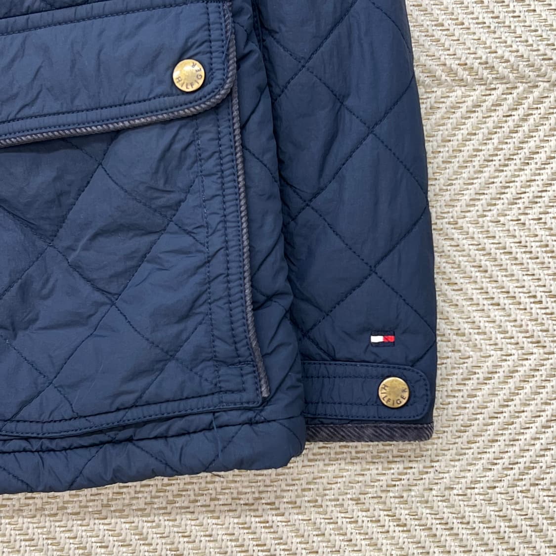 타미힐피거 퀄팅 워크 자켓 r2819 상품이미지6