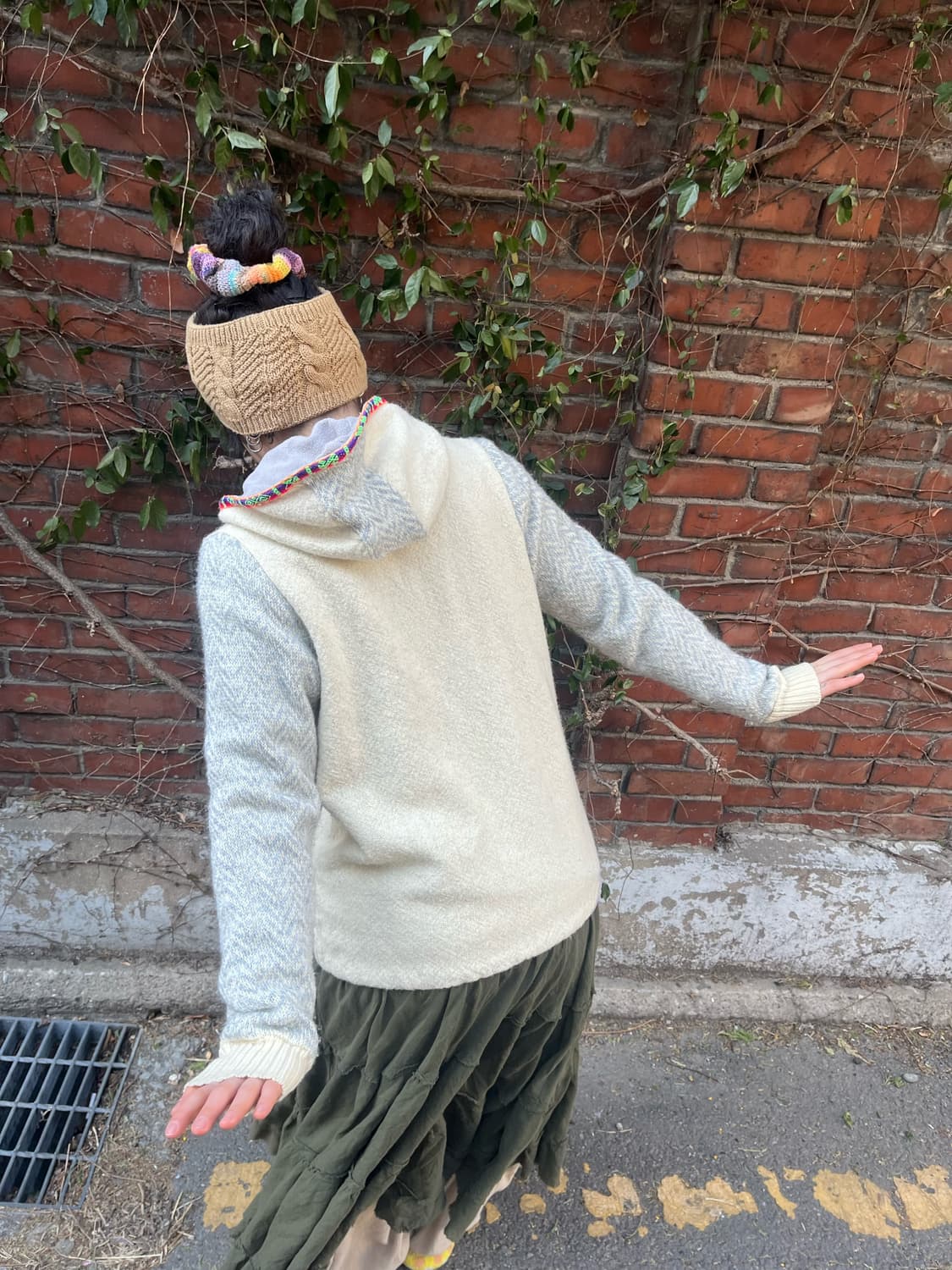 티티카카 울 플리스 후드집업 상품이미지8