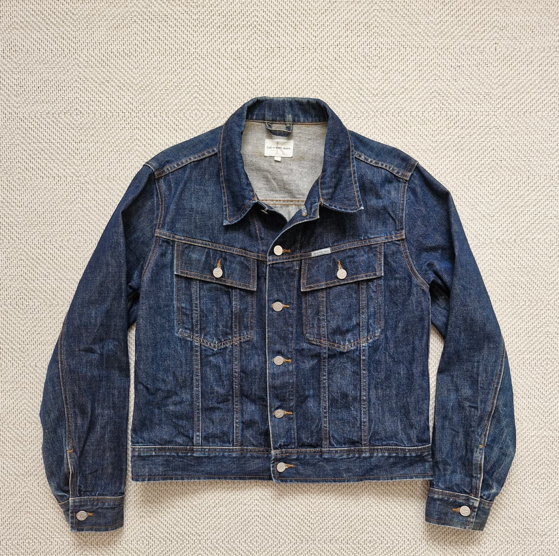 캘빈클라인 데님 트러커 자켓 L  상품이미지2